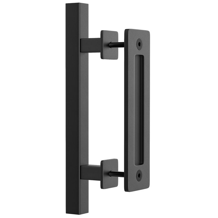 Lazio LAZ Barn Door Handle Bar Cuboid For Bedroom Kitchen Shower Bathroom Sliding Barn Door